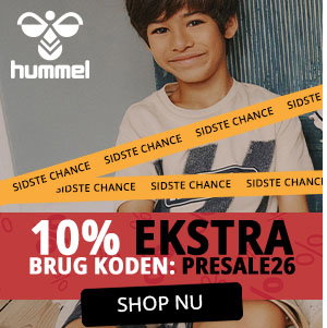 Spar 50% + 10% ekstra på Hummel