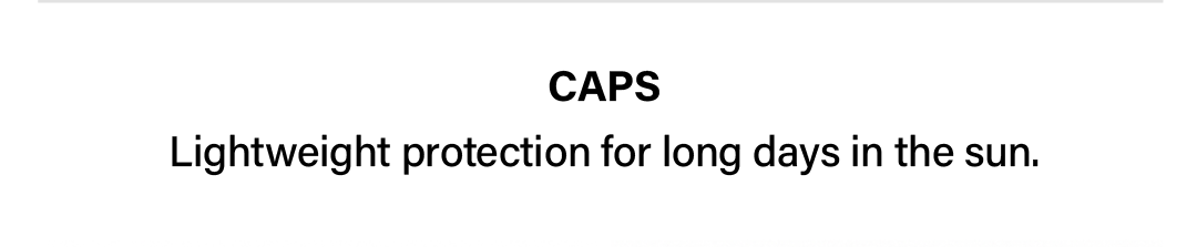 caps