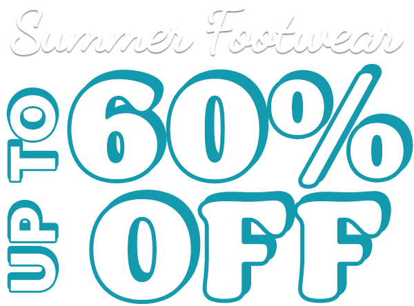 Summer Footwear Up to 60% OFF
