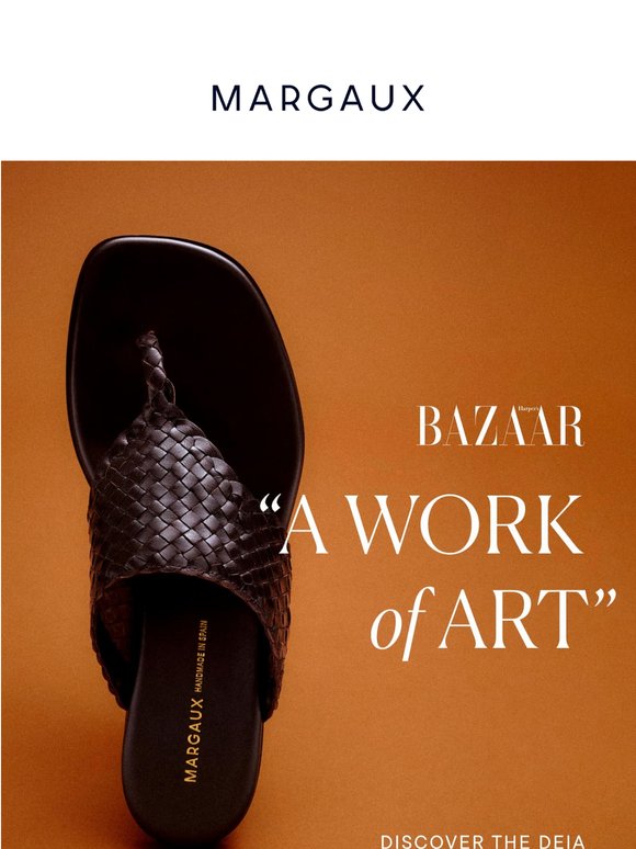 "A work of art" - Harper's BAZAAR