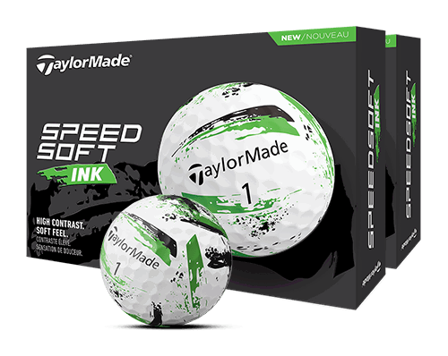 TaylorMade Speedsoft Ink Green Double Dozen Golf Balls
