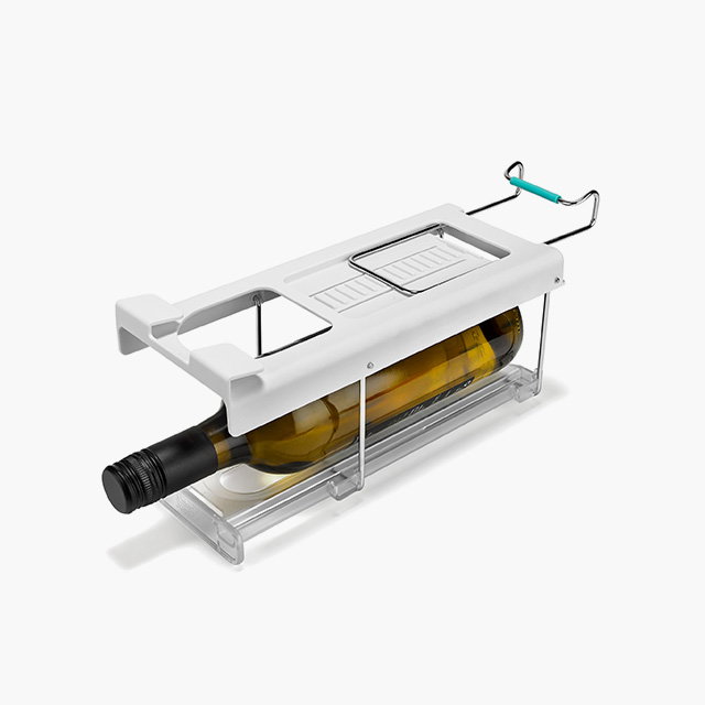 FridgeStore™ Under-Shelf Collapsible Bottle Holder