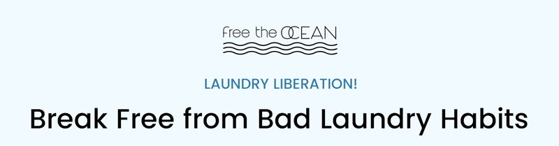 Clean Clothes, Clean Ocean.