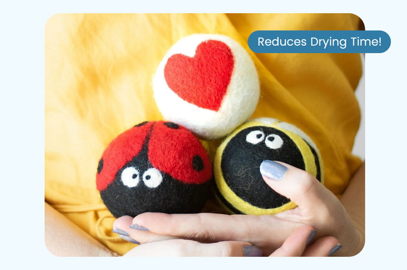 Break free from plastic! Use code Bubbles15 for 15% off the laundry collection, including our time-saving wool dryer balls.