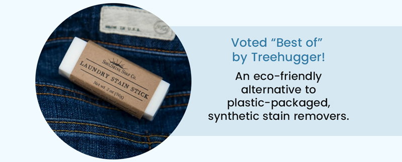 Voted "Best of" by Treehugger, designed to lift tough spots without synthetic chemicals.