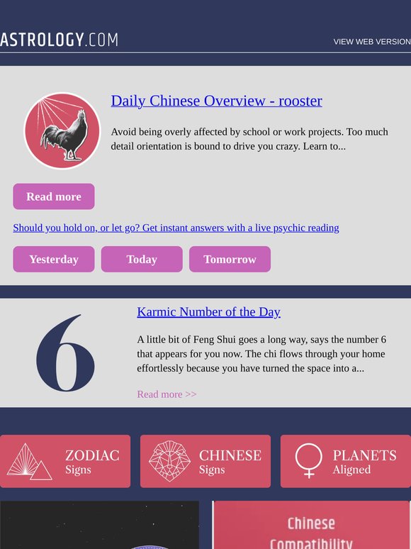—, Your Daily Chinese Horoscope Mon June 15