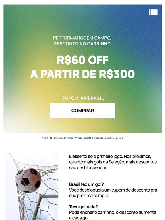 BRASIL EMPATOU, MAS A PROMO CHEGOU ⚽