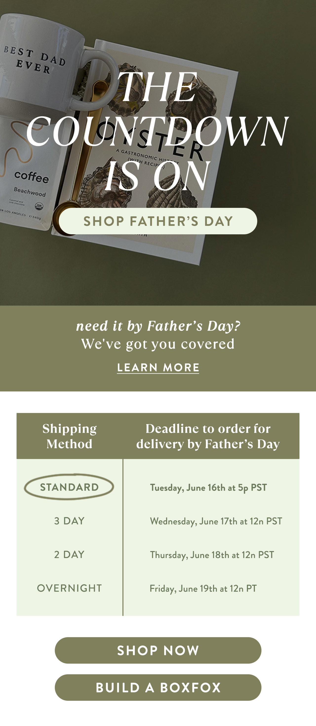Shop Father's Day