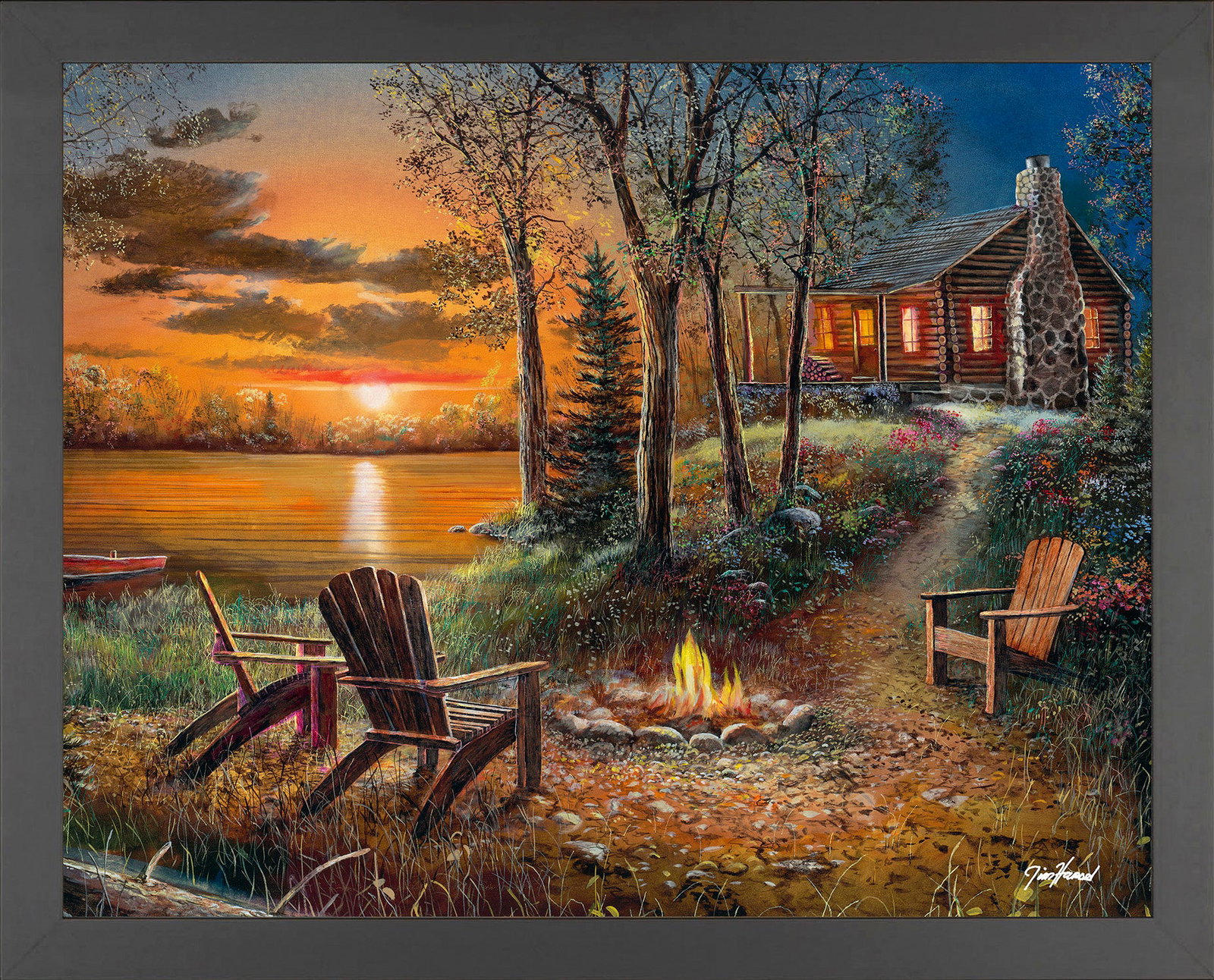 Image of Fireside - Art Prints