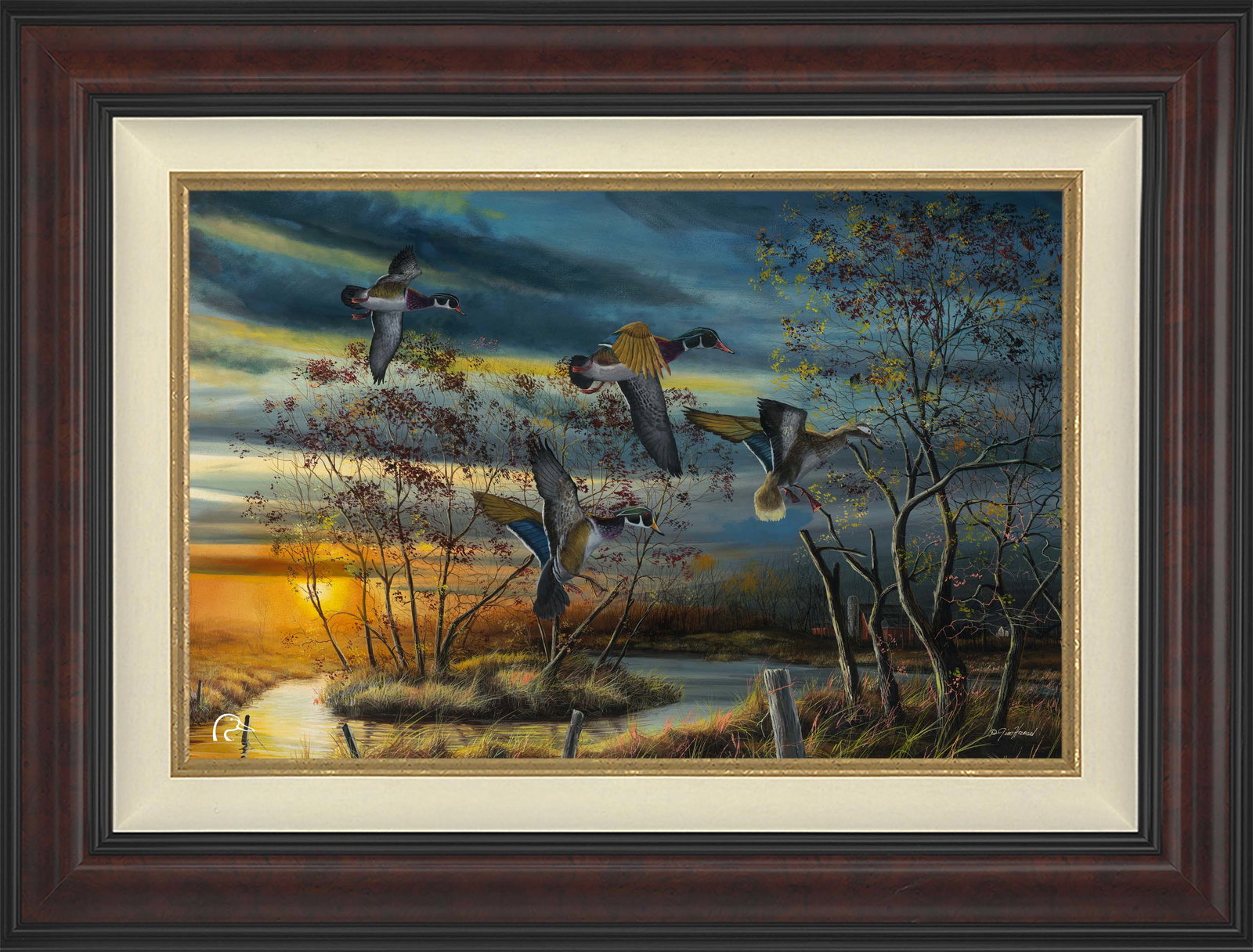 Image of Autumn Splendor Limited Edition Canvas - Official Ducks Unlimited Art