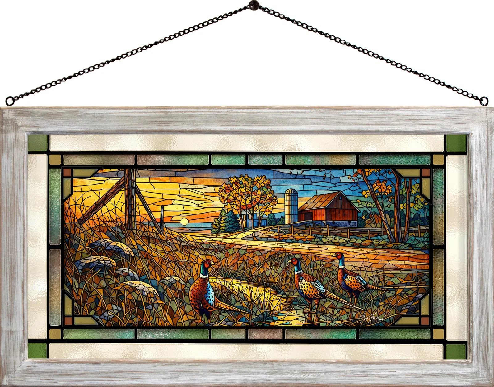 Image of Roadside - Stained Glass Art