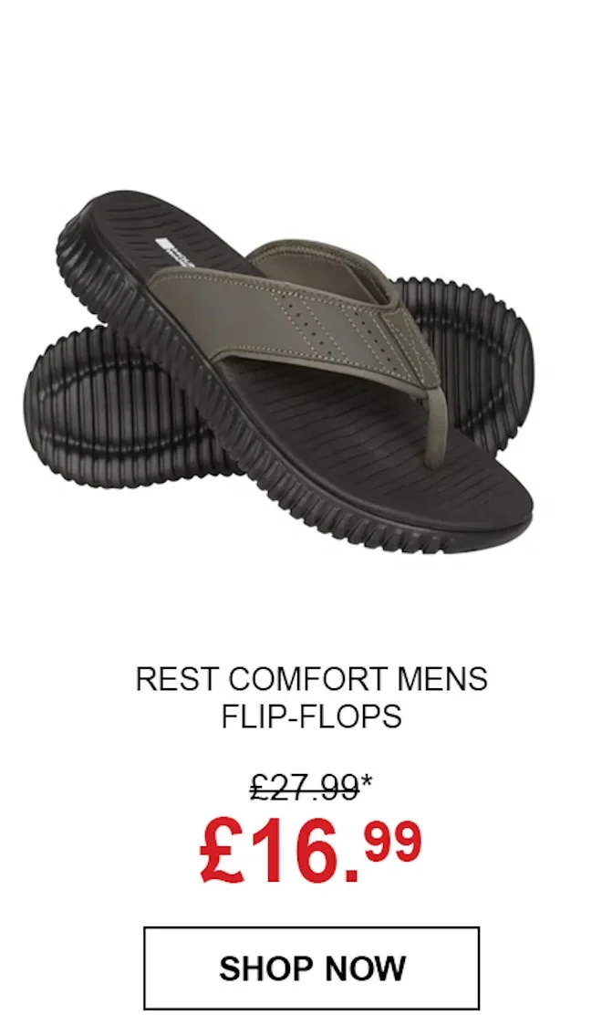 Rest Comfort Mens Flip-Flops