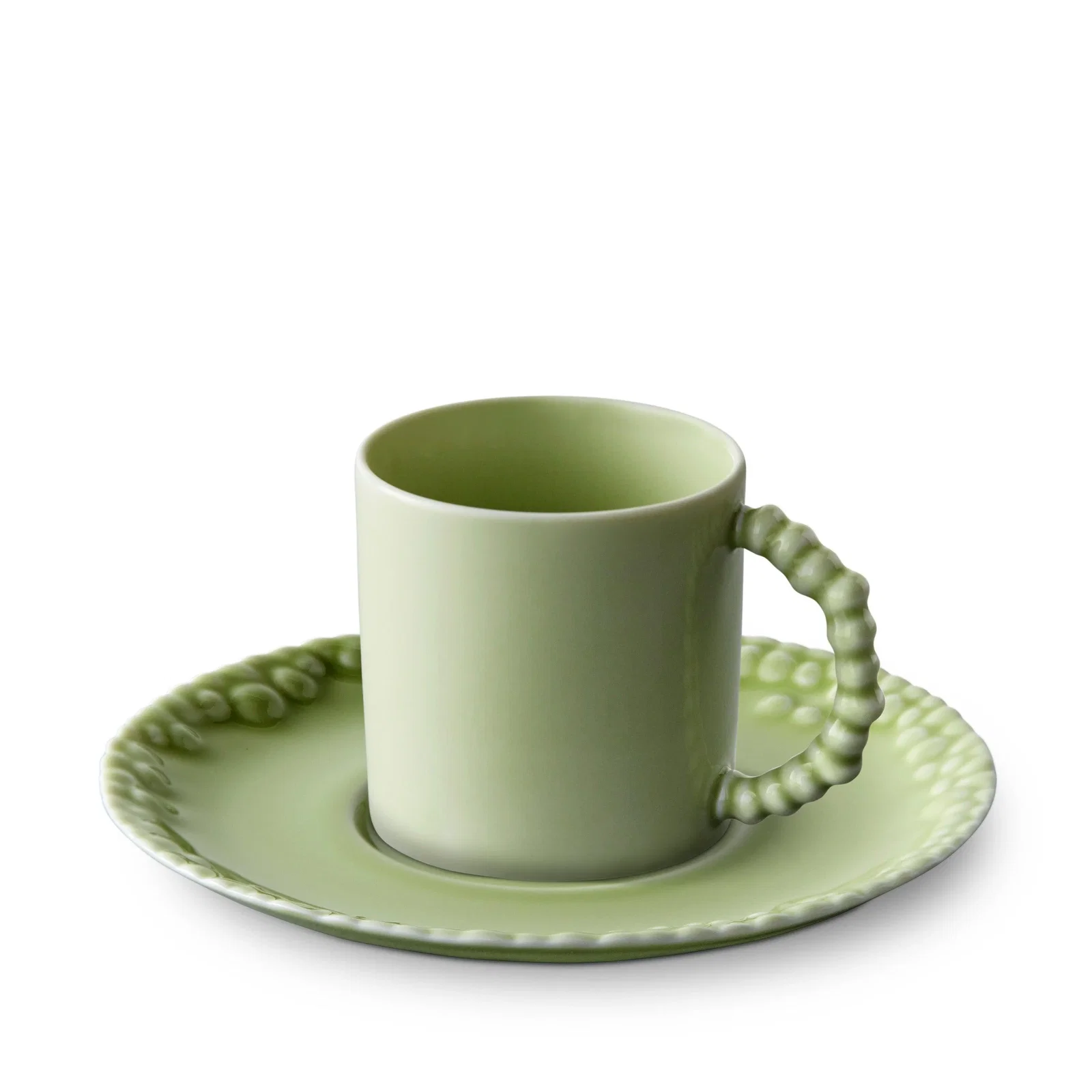 Image of Haas Mojave Espresso Cup + Saucer - Matcha