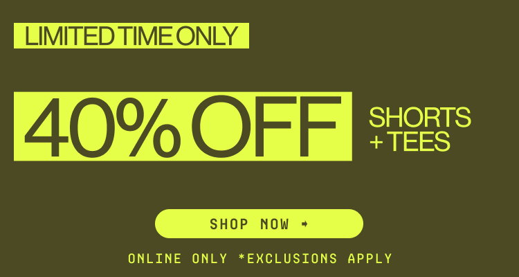 IMAGE-40% OFF TEES AND SHORTS