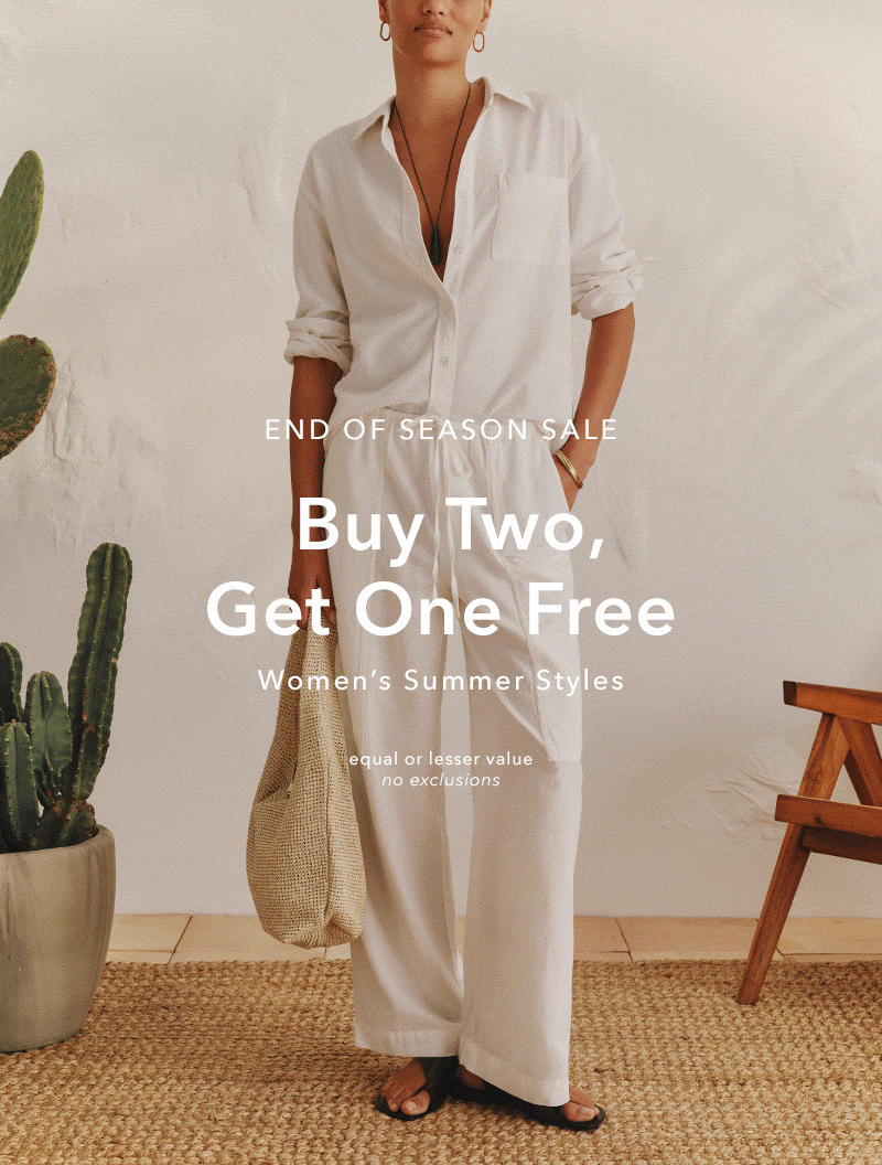 Buy Two, Get One Free Women's Summer Styles