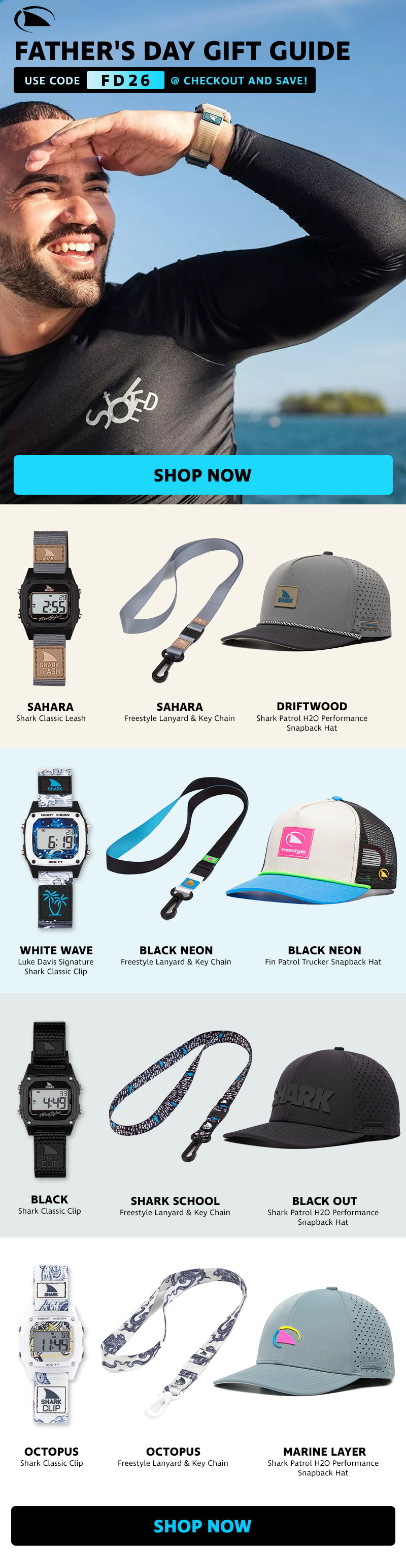 shark week warm up sale 