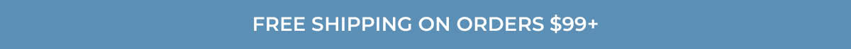 Text box with "Free Shipping on orders $99+"