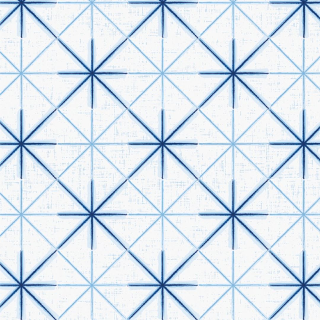 Art Gallery Fabrics InkPerfect 100% Cotton Poplin Fabric Itajime Blocks
