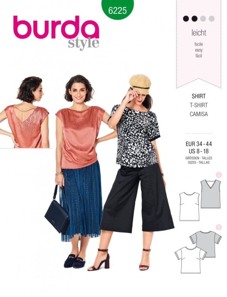 Burda Paper Sewing Pattern 6225