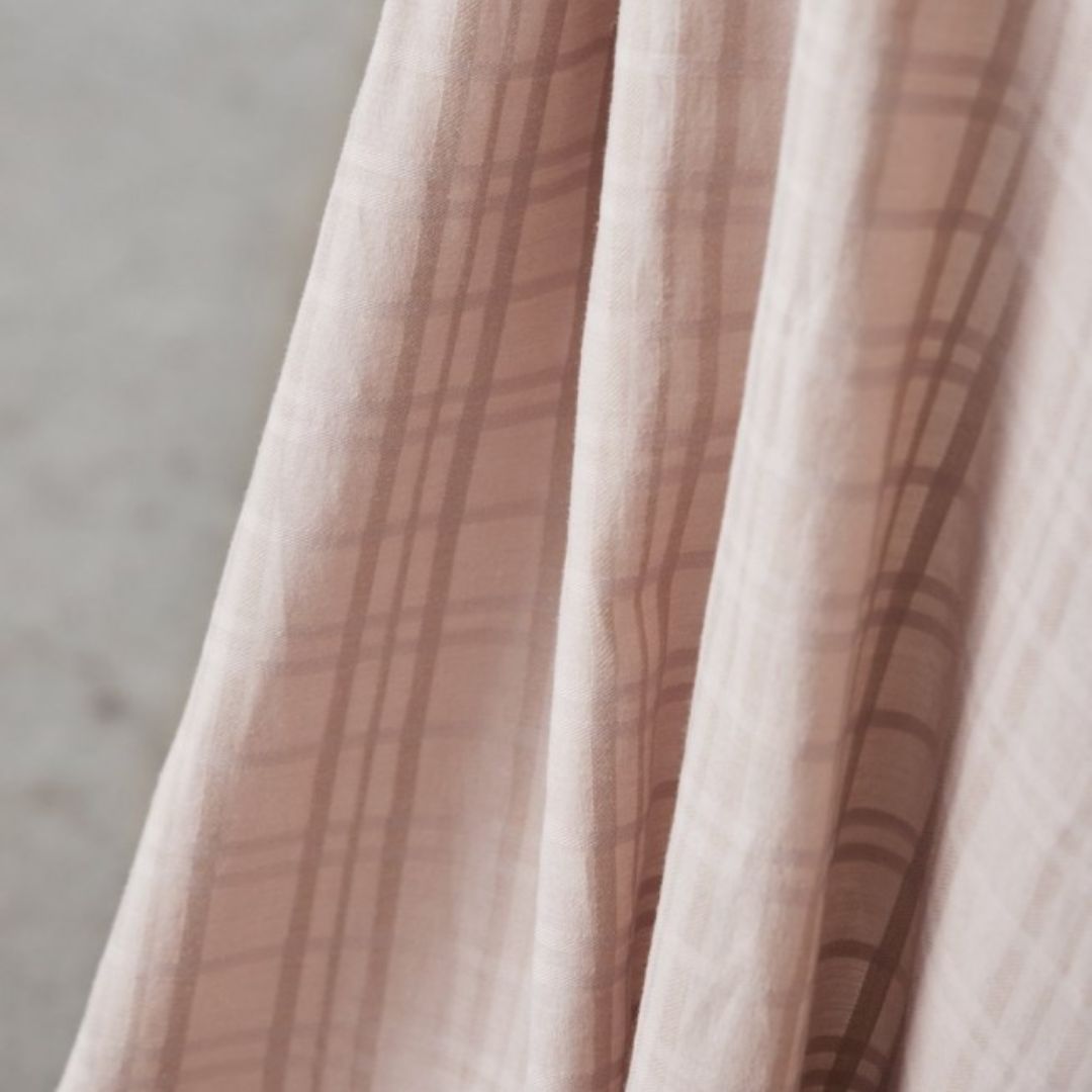 Meet MILK Sina Sheer Tencel Lyocell Cotton Fabric Warm Sand