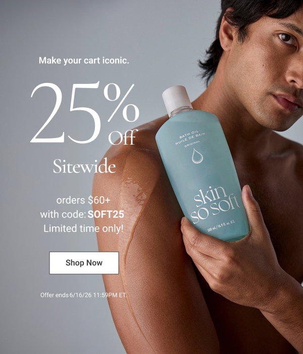 Make your cart iconic. 25% Off Sitewide orders $60+ with code: SOFT25 Limited time only! Offer ends 6/16/26 11:59PM ET.Shop Now 