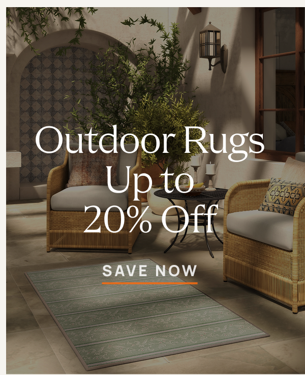 Outdoor Rugs | Up to 20% Off | Save Now