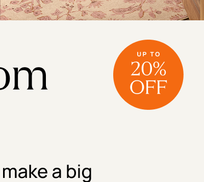 Up to 20% Off 