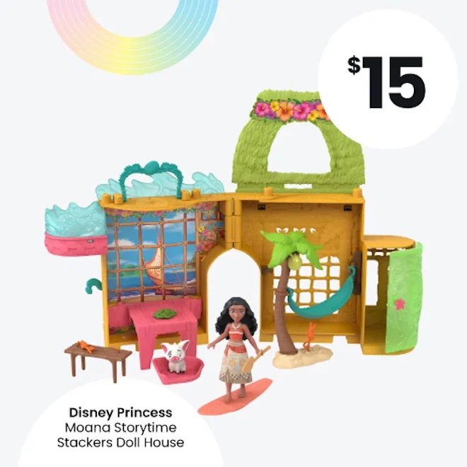 Disney Princess Moana Storytime Stackers Doll House
