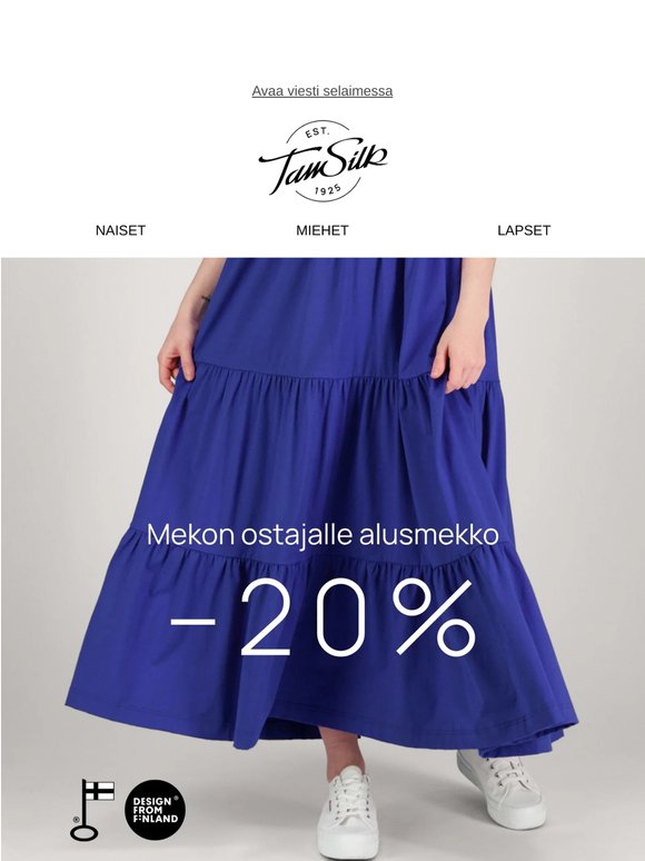 Loppuunmyytyjä suosikkeja täydennetty!