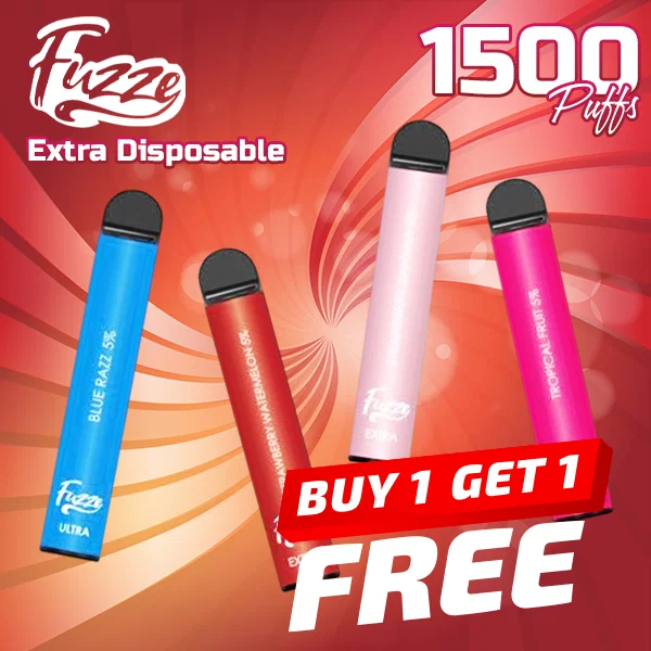 Fuzze Extra Disposable (1500 Puffs) - Buy 1 Get 1 Free