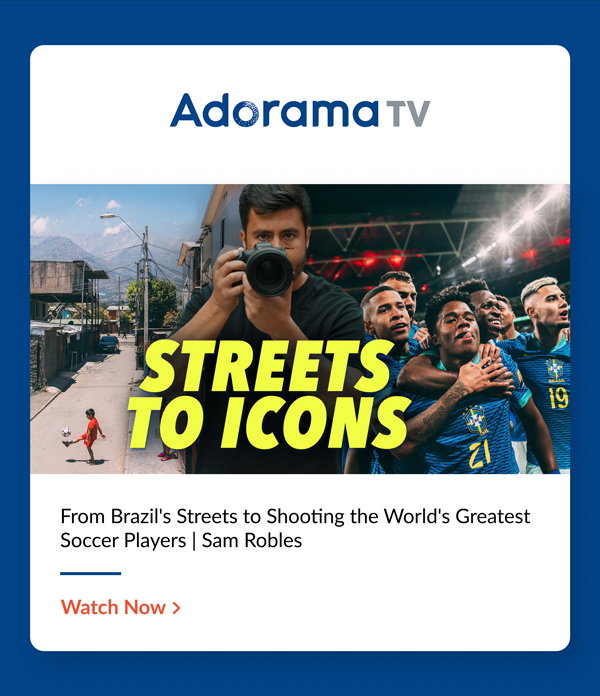 From Brazil's Streets to Shooting the World's Greatest Soccer Players | Sam Robles