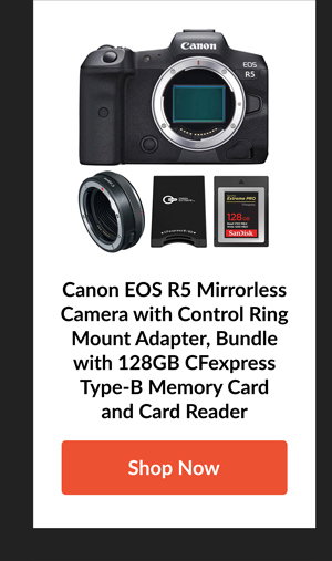 Canon EOS R5 Mirrorless Camera Bundle