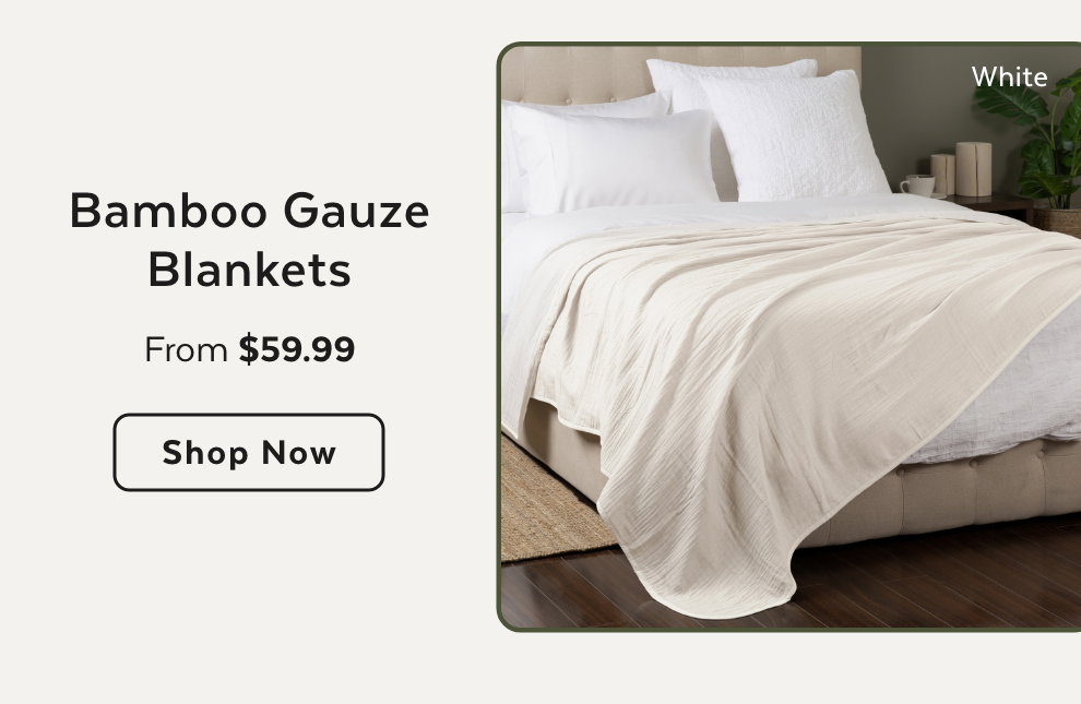 Bamboo Gauze Blankets - Shop Now