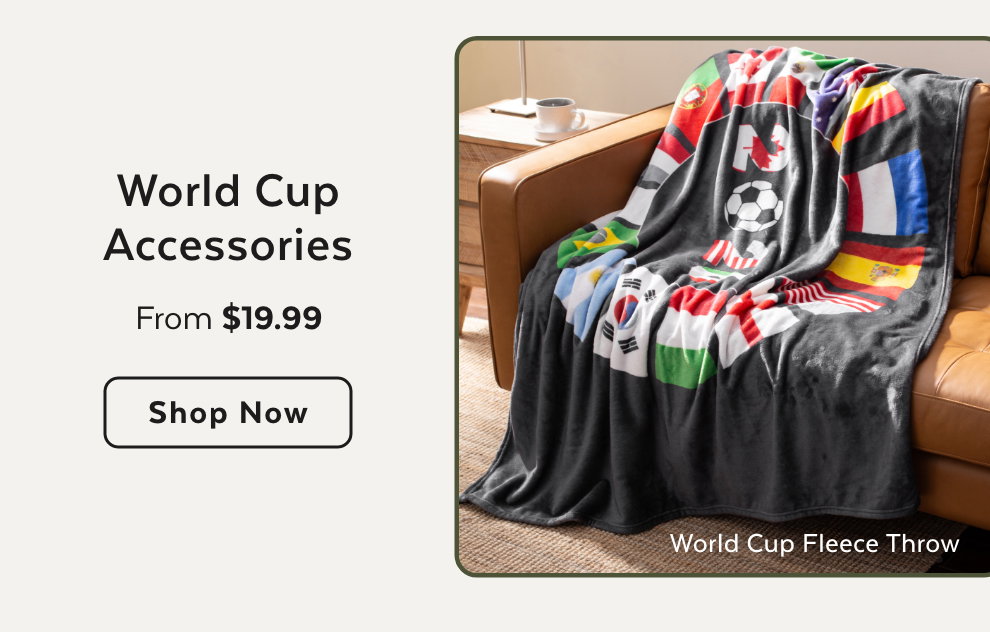 World Cup Accessories - Shop Now