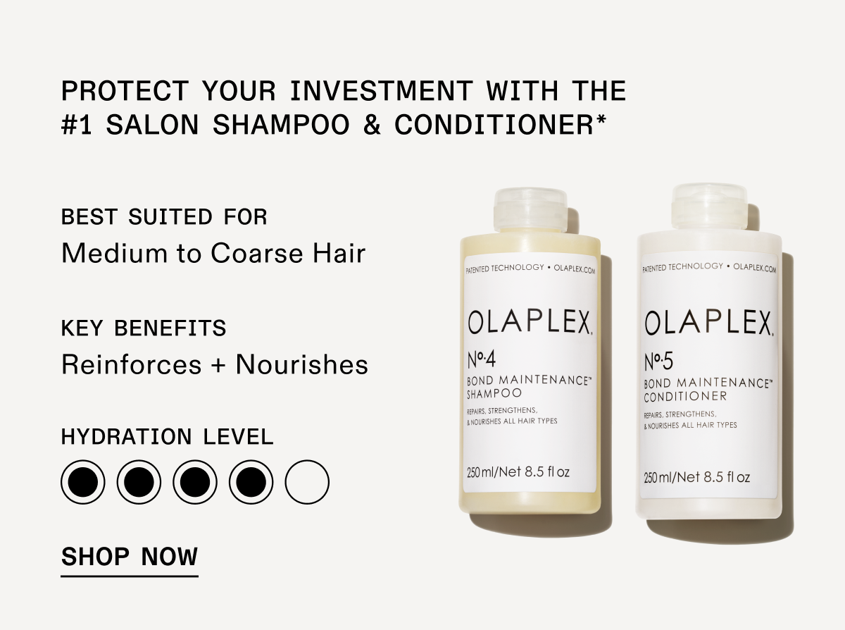 Protect Your Investment with the #1 Salon Shampoo & Conditioner | Shop Now
