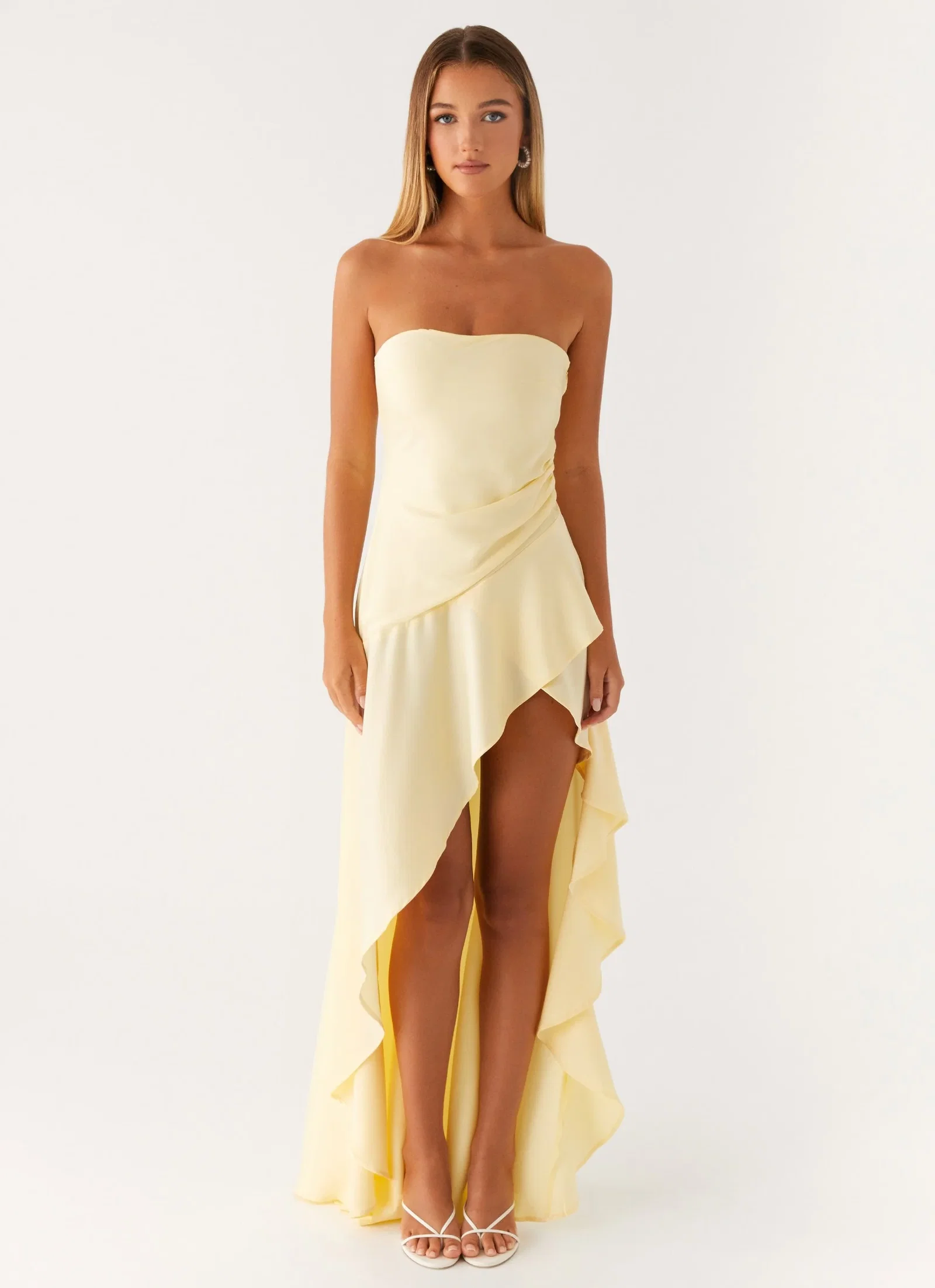 Image of Bodie Maxi Dress - Pastel Yellow