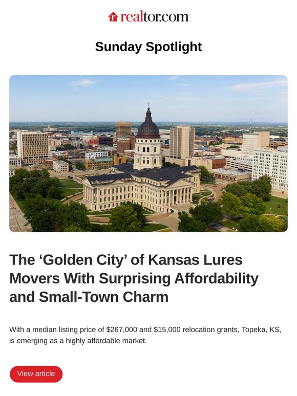 Sunday spotlight: The ‘Golden City’ of Kansas Lures Movers With Surprising Affordability and Small-Town Charm
