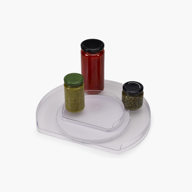 FridgeStore™ Clear Rotating Organiser