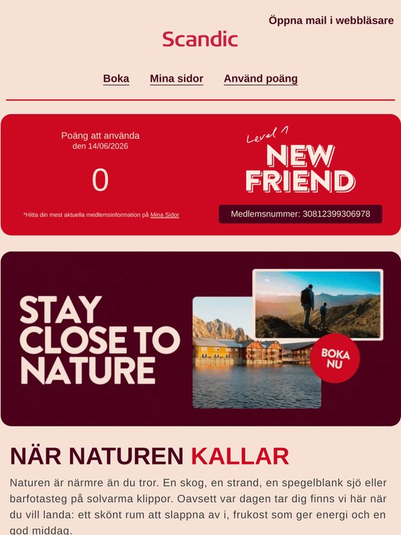 Upplev naturen på nära håll ☀️