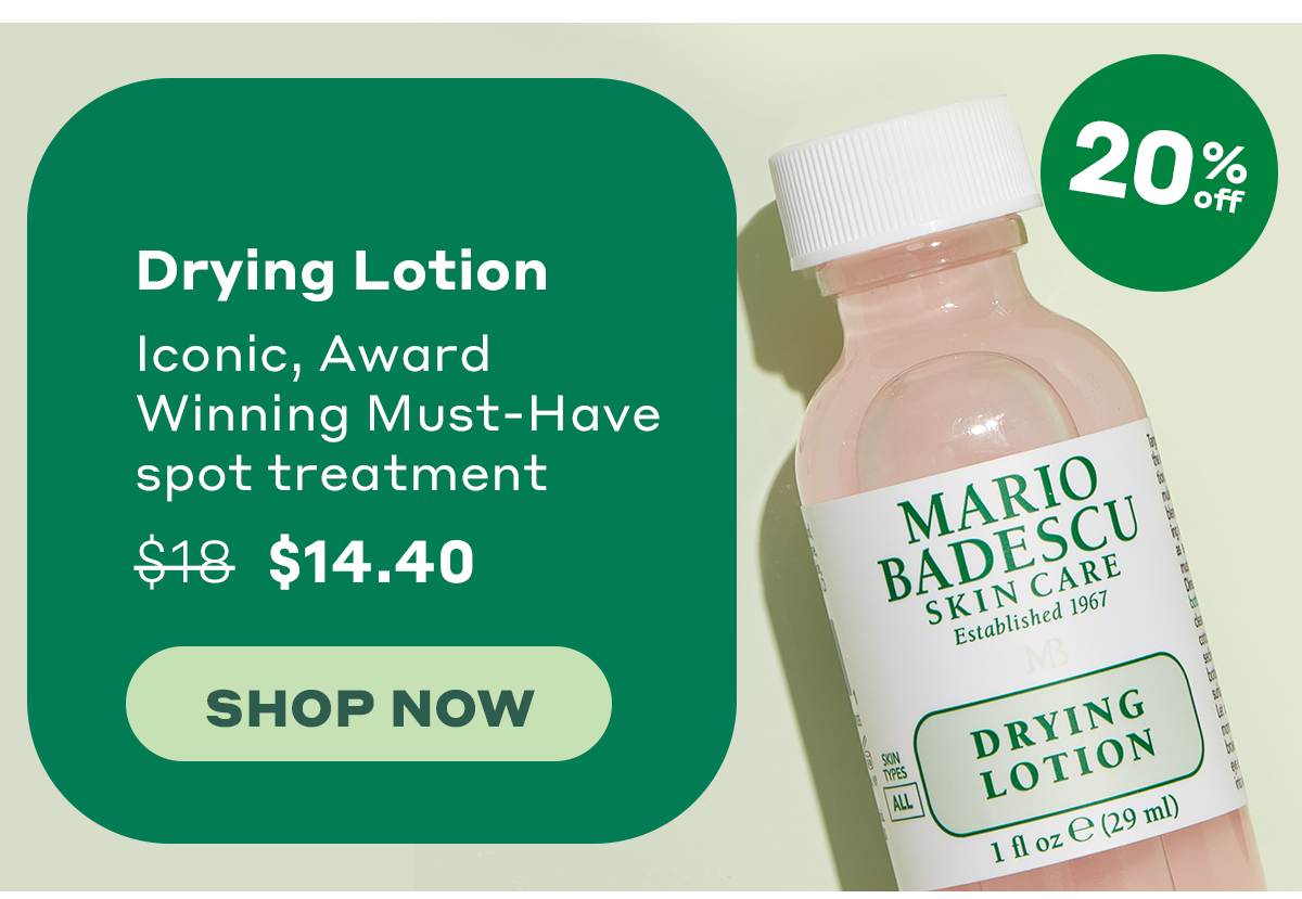 Drying Lotion - Iconic, Award Winning Must-Have spot treatment