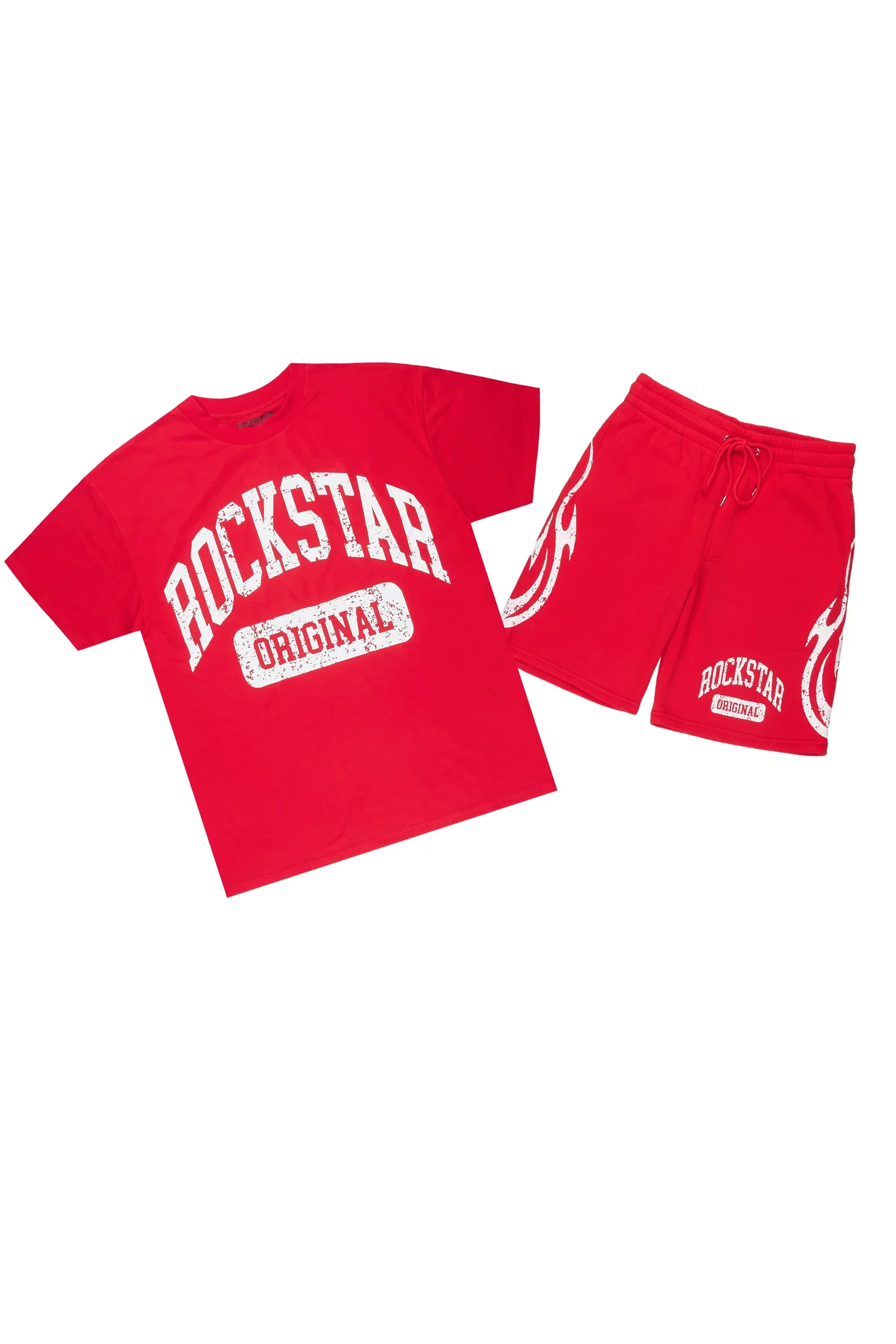 Image of Members Red T-Shirt/Short Set
