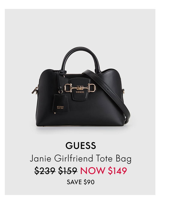 GUESS Janie Girlfriend Tote Bag