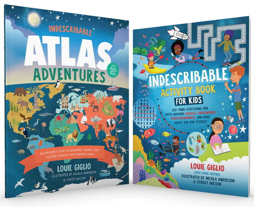 Indescribable Atlas + Activity Book Bundle