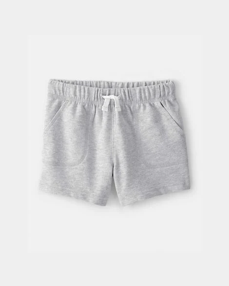 Image of Toddler Boy French Terry Shorts - Grey