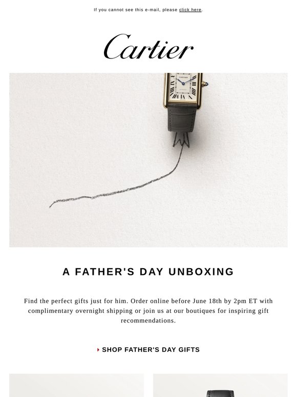 Just in time for Father's Day