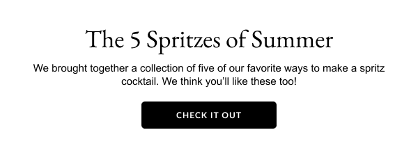 The 5 Spritzes of Summer 