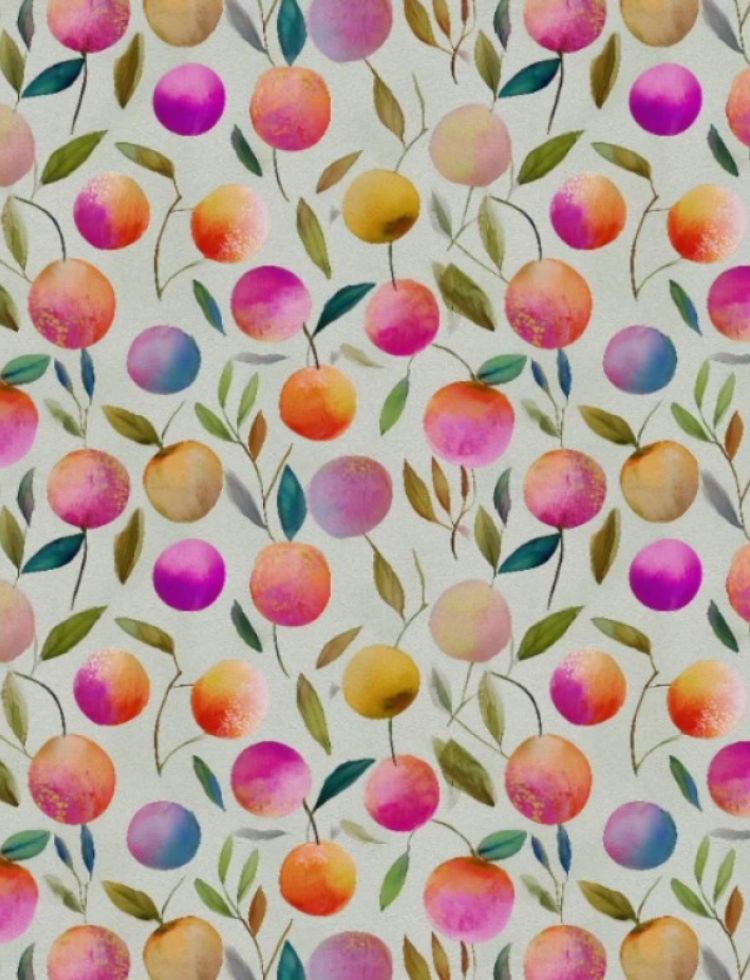 Studio Viscose Challis Fabric Multicoloured
