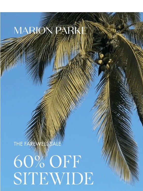 60% Off Starting Now
