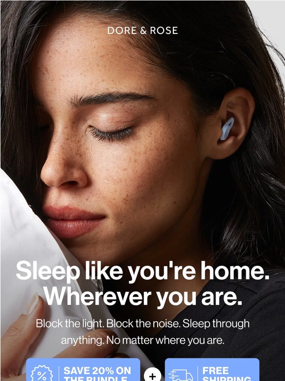The perfect travel sleep bundle