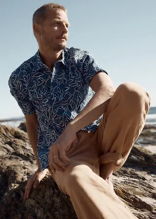 Men's Palores Short Sleeve Organic Cotton Shirt